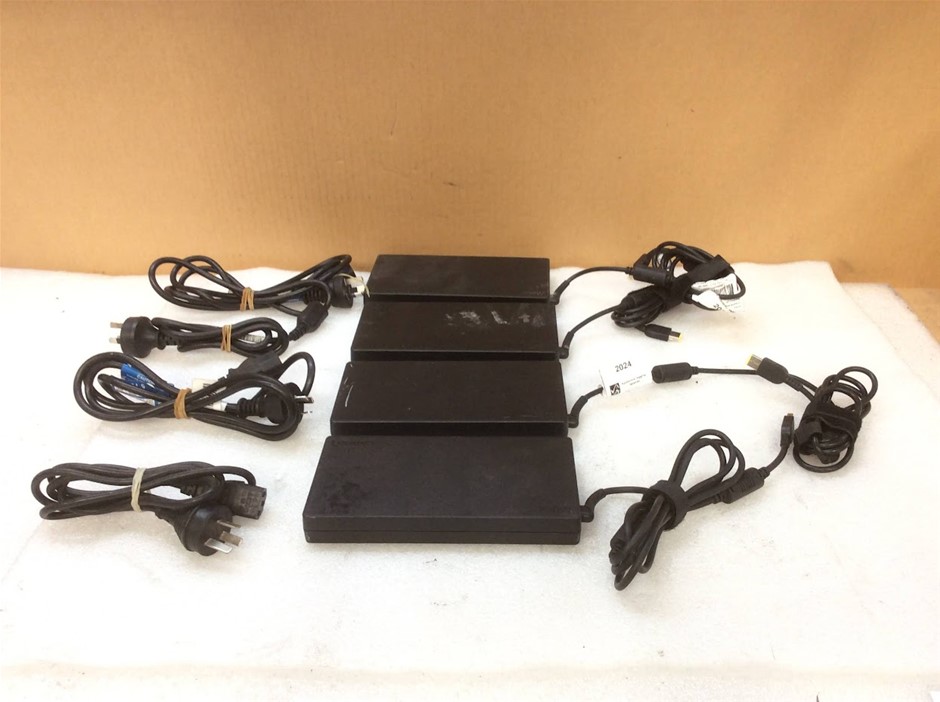 Lenovo Mix Model 230W AC Adapter (Lot of 4)