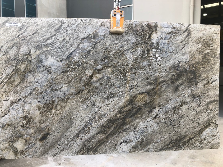 Granite Stone Slabs Blue Dunes  POLISHED (INDIA)