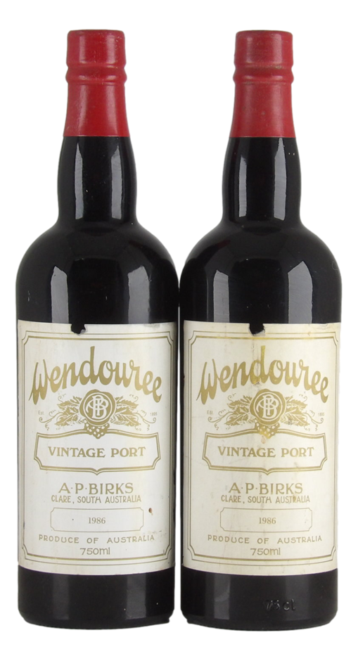 Wendouree AP Birks 1986 Vintage Port (2x 750mL)