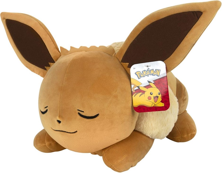 Pokemon Sleeping Plush 45.7cm, Evoli NB: minor dirt from storage