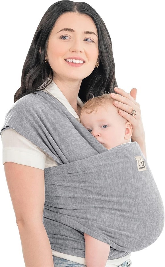 KEABABIES Baby Wrap Carrier - All in 1 Original Baby Carrier Newborn to Tod
