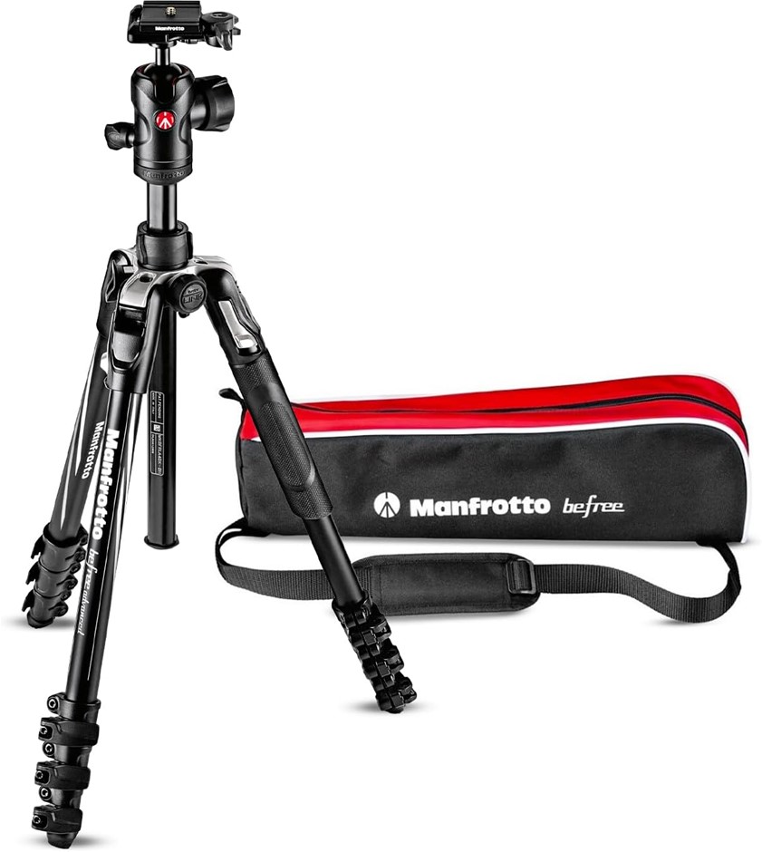 MANFROTTO MKBFRLA4BK-BH Befree Advanced Aluminum Travel Tripod Lever with B