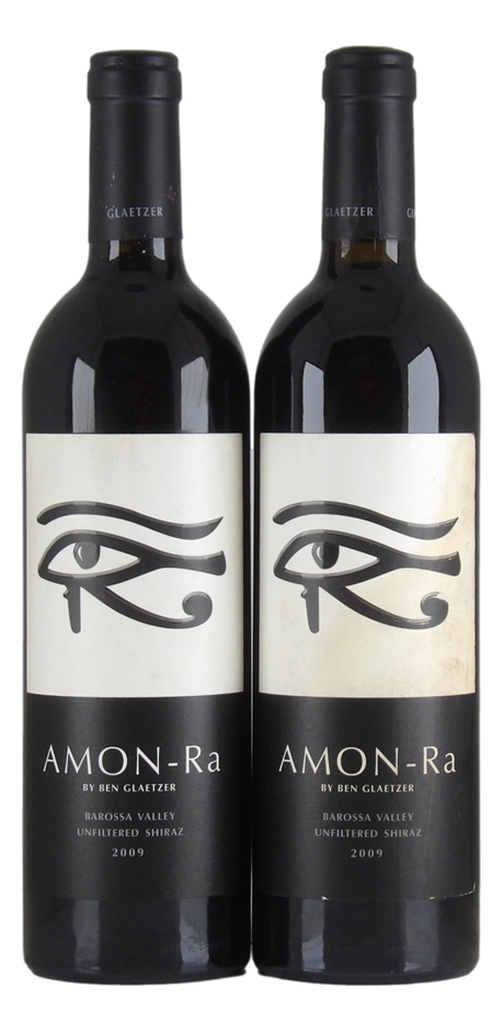 Amon-Ra by Ben Glaetzer Unfiltered Shiraz 2009 (2x 750mL), SA