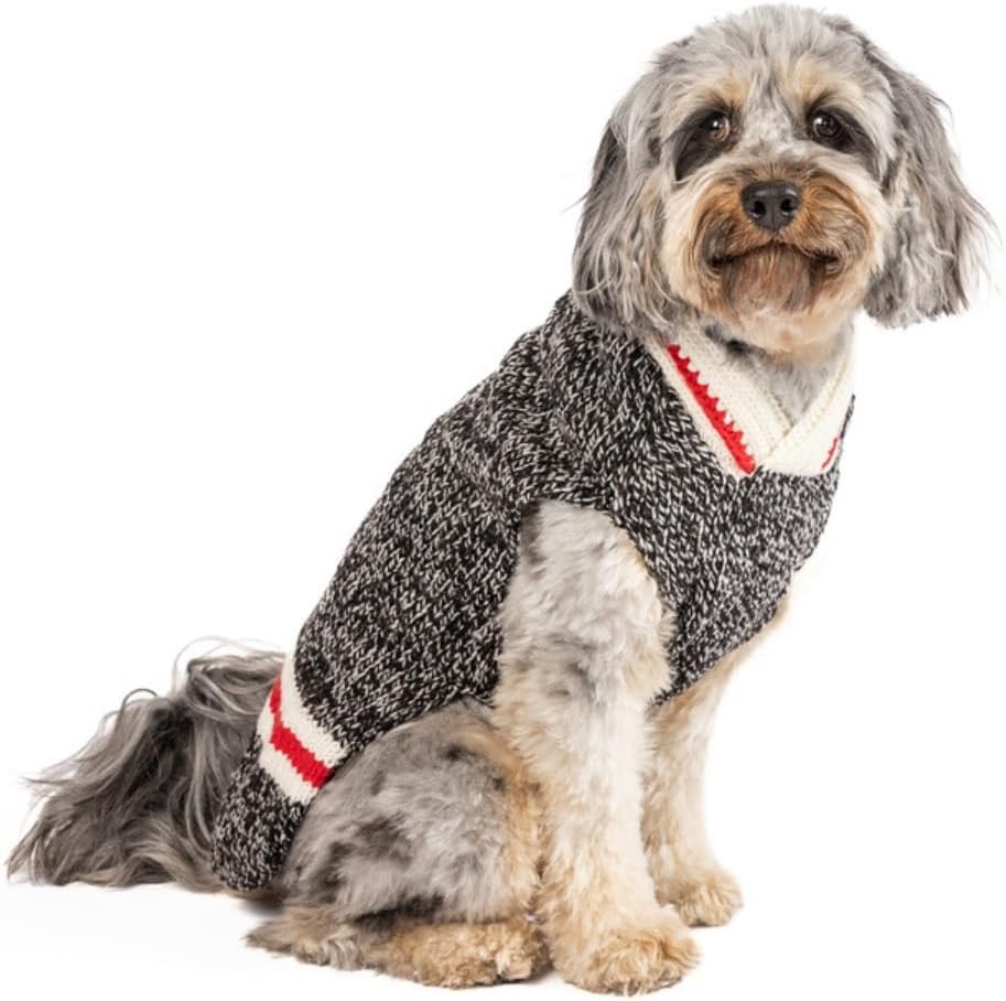 CHILLY DOG Boyfriend Dog Sweater, XX-Small