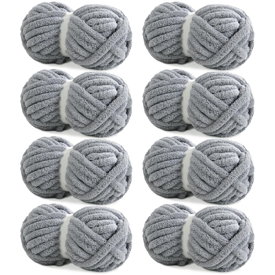 HOMBYS Chunky Chenille Yarn