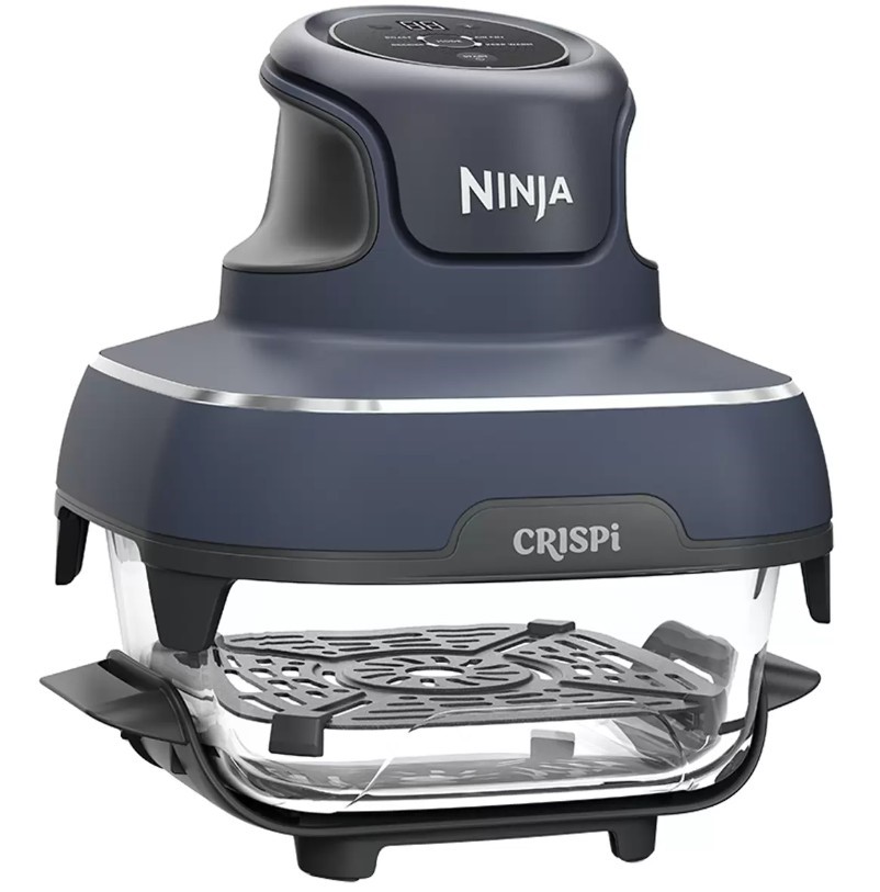 NINJA Crispi Glass Air Fryer, FN101GYANZ. NB: Not in original box.