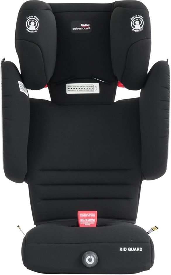 Britax Safe-n-Sound Kid Guard Booster Seat Black, 4-10 Years (Approx), Acti