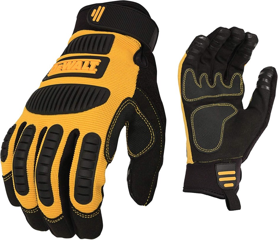 DEWALT Mechanic Gloves for Men – Firm Grip Work Gloves with Tacky Silicone