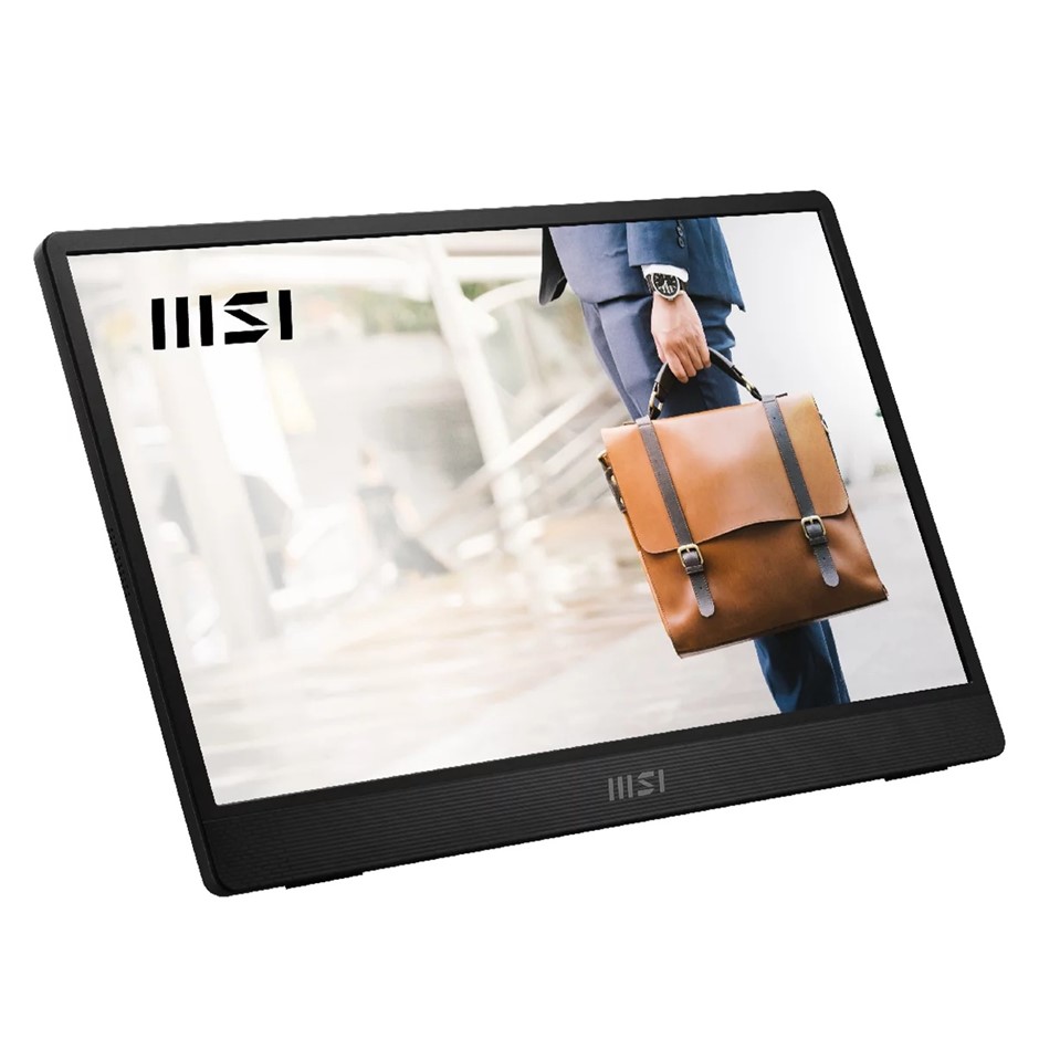 MSI Pro 15.6 Inch FHD Portable Monitor MP161 E2U NB: minor use