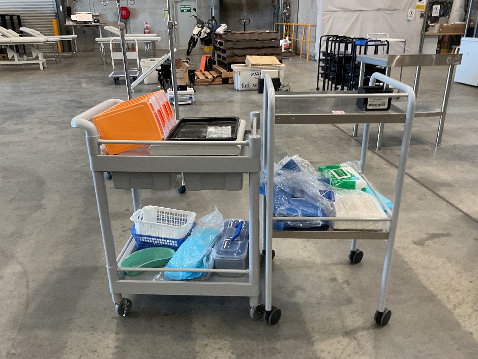 Medical Trollies x2