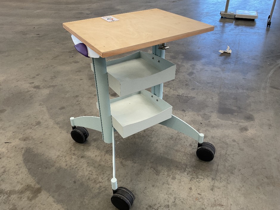 Timber Top Medical Trolley