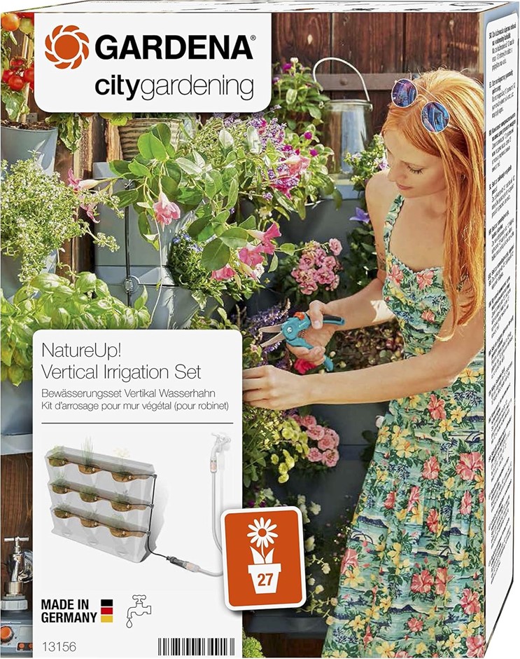 GARDENA NatureUp! Micro-Irrigation Vertical Kit: Watering System for up to
