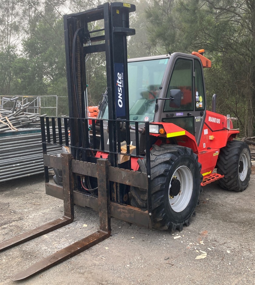 2017 Manitou MX50-4 Forklift - 5.0t - 3.7m - Rough Terrain - Newcastle