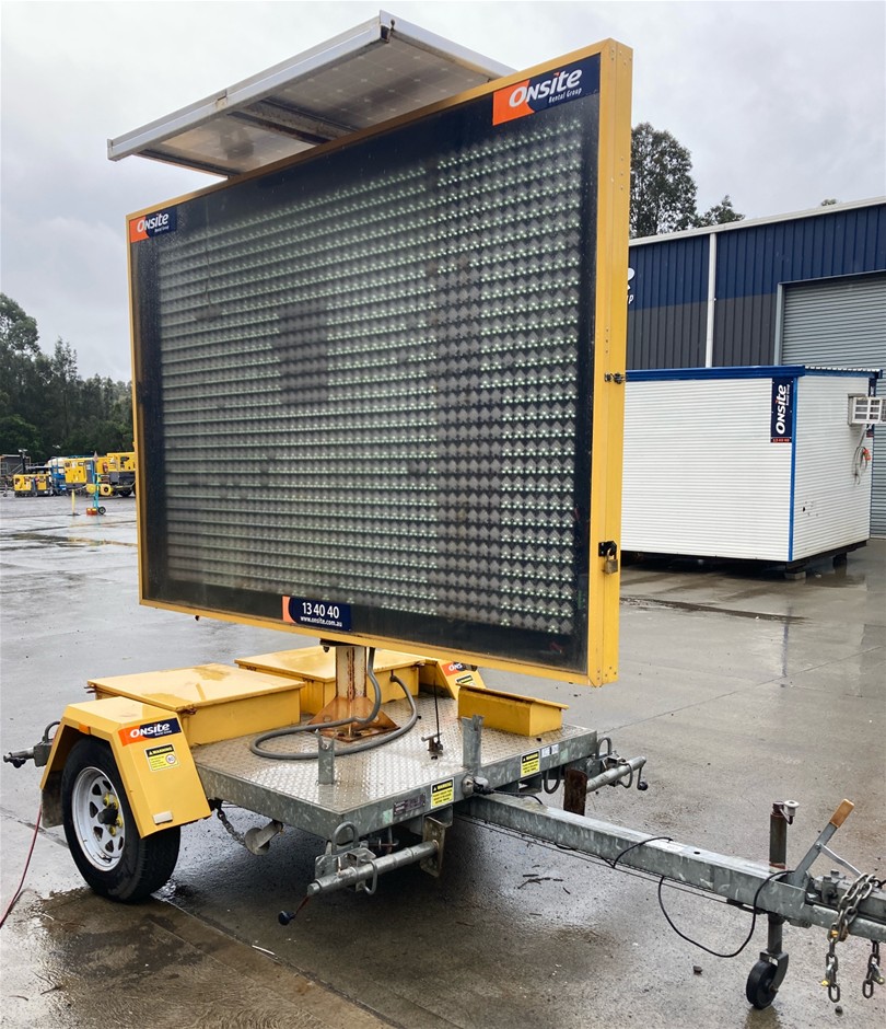 2015 Bartco VM-C-5C-ASM Variable Message Sign - C-Size - Colour - Newcastle
