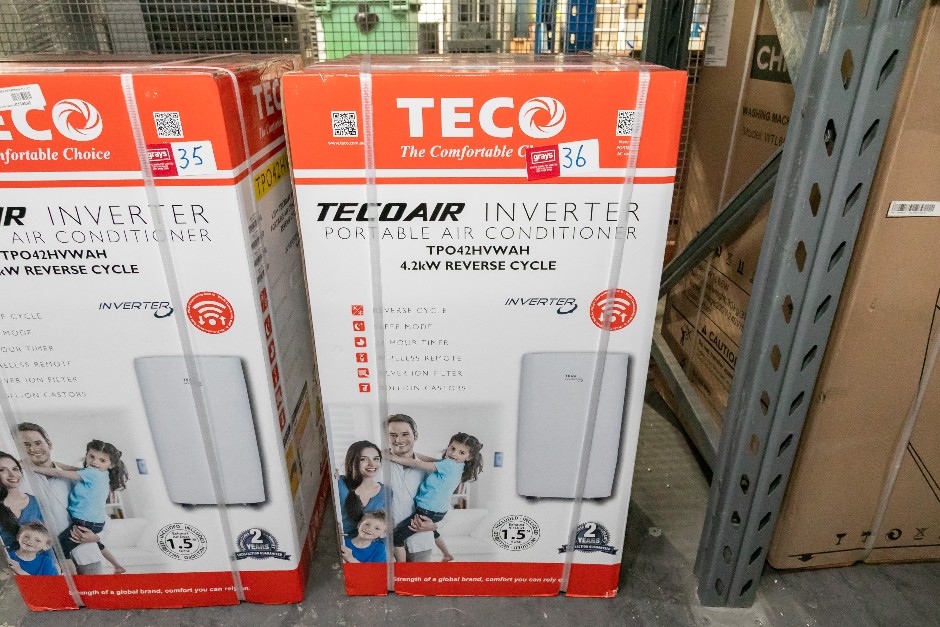TECO Portable Reverse Cycle Air Conditioner Unopened in Box