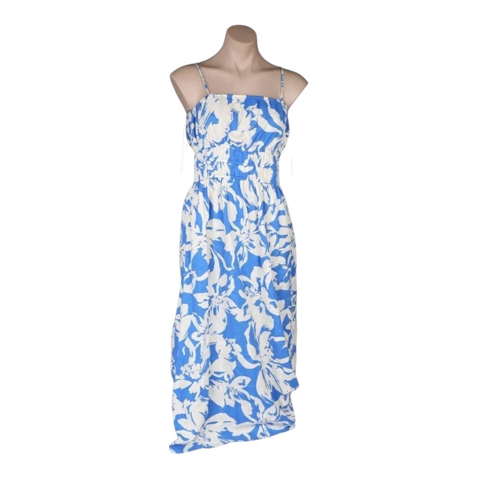 BILLABONG Women's Sundress, Size L, Blue. Buyers Note - Discount Freight R