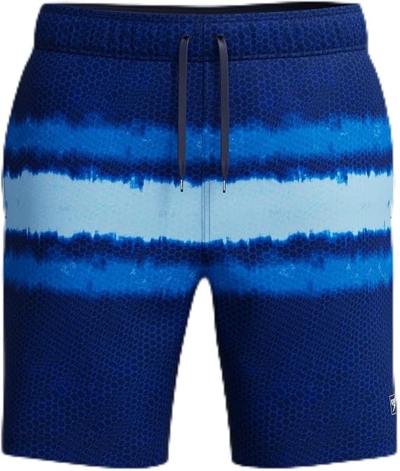 SPEEDO Men's 18" Print Jammer, Size 20AU/2XL, Lagoon Blue, 8/00473118661. R