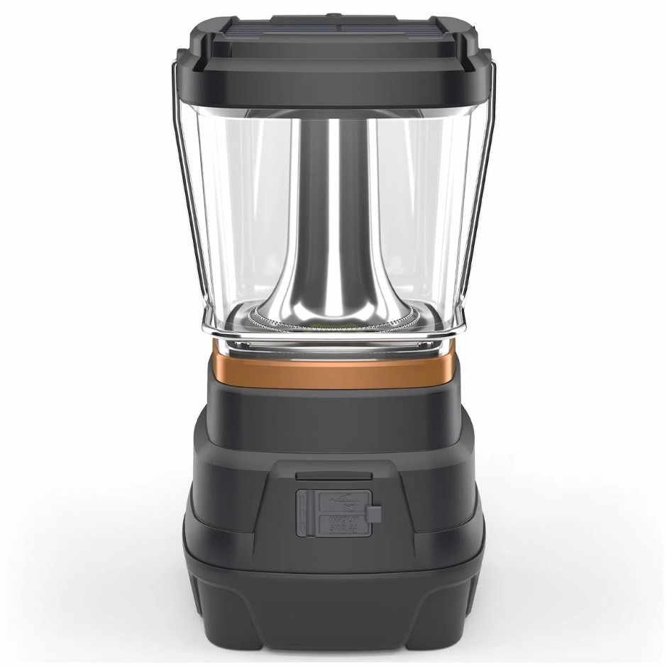 DURACELL Tri-Power Rechargeable Lantern, 5000 Lumens. N.B: Damaged packagin