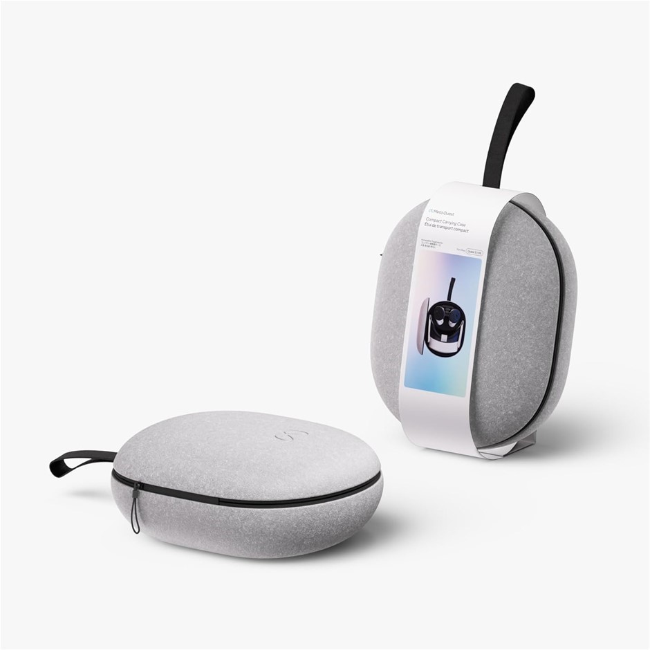 Meta Quest Compact Carrying Case - Works with Meta Quest 3/3S - Refreshed C