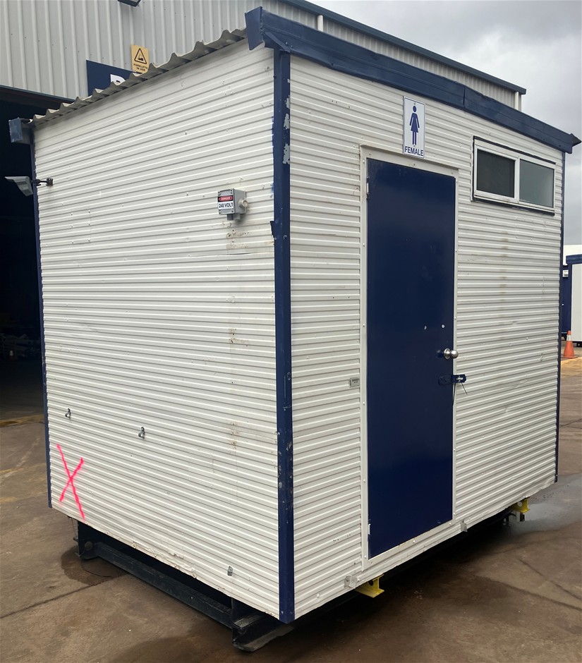 Portable Toilet Block - 3.0m x 2.4m - Male - Glendenning