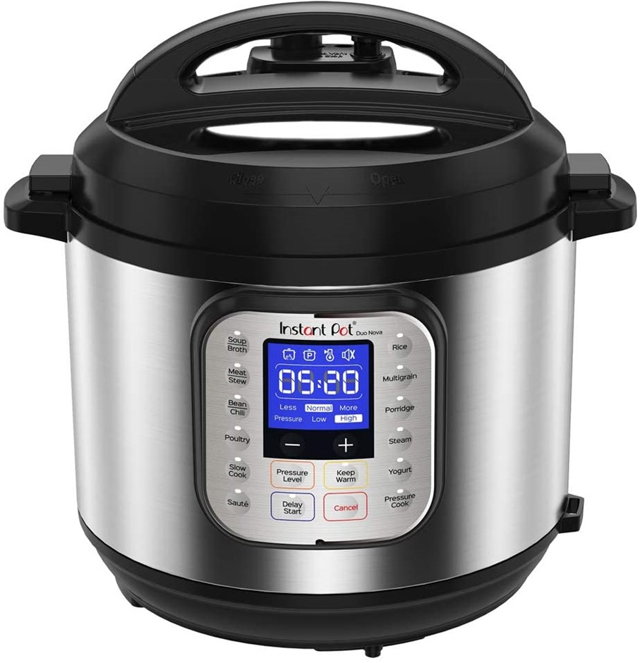 INSTANT POT 5.7 L Duo Nova Electric Multi-Use Pressure Cooker, Stainless St