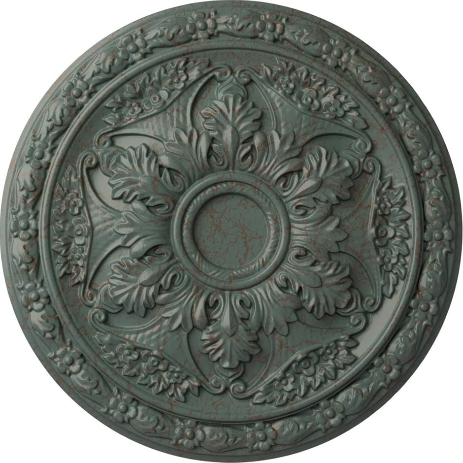 EKENA MILWORK CM20BLCBC Baile Ceiling Medallion, 20" OD x 1 5/8" P (Fits Ca