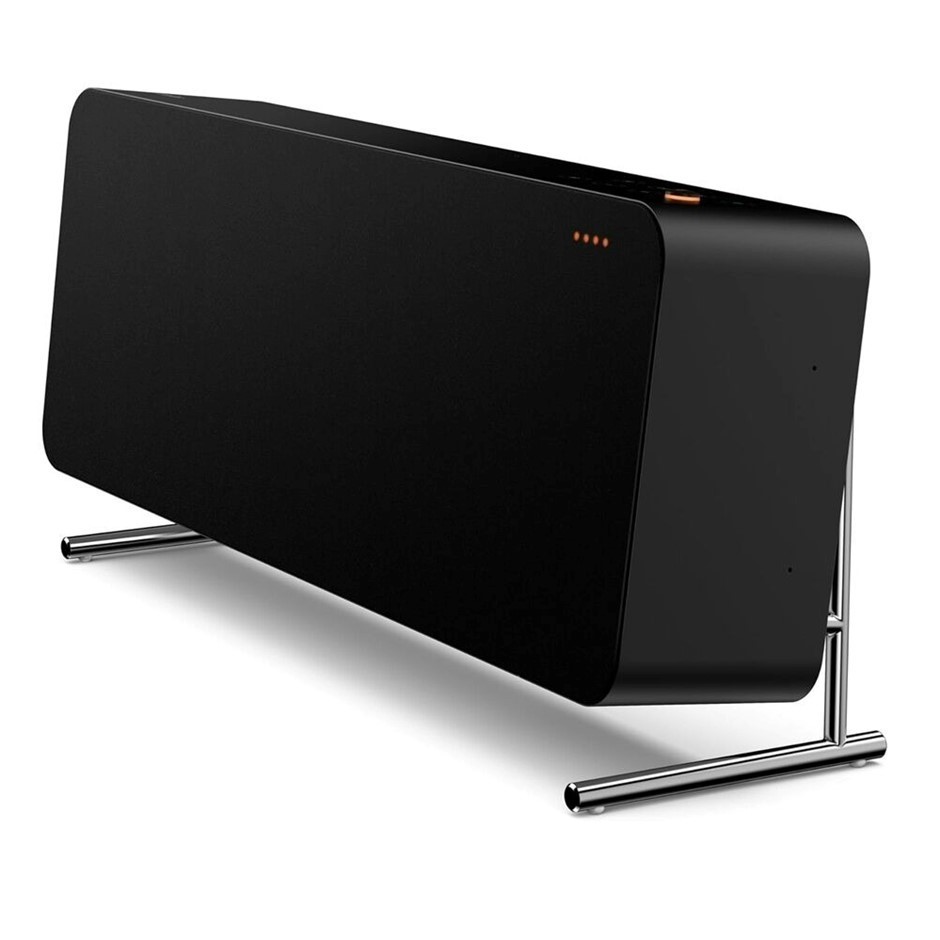 BRAUN LE02 Premium Stereo Speaker with Wi-Fi - Black - 246288  Buyers Note
