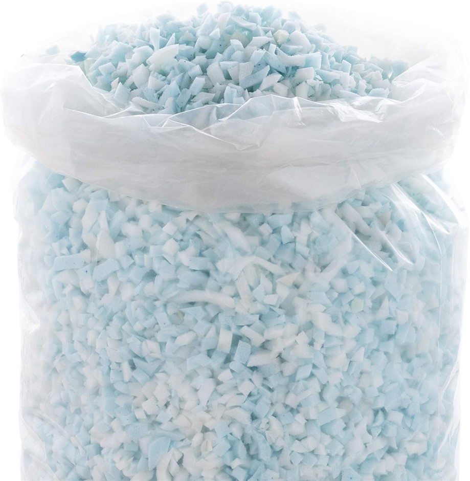 LINENSPA Shredded Memory Foam - Craft Foam - Replacement Fill for Pillows,