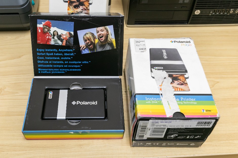 <p>Polaroid POGO Instant Cameras</p>