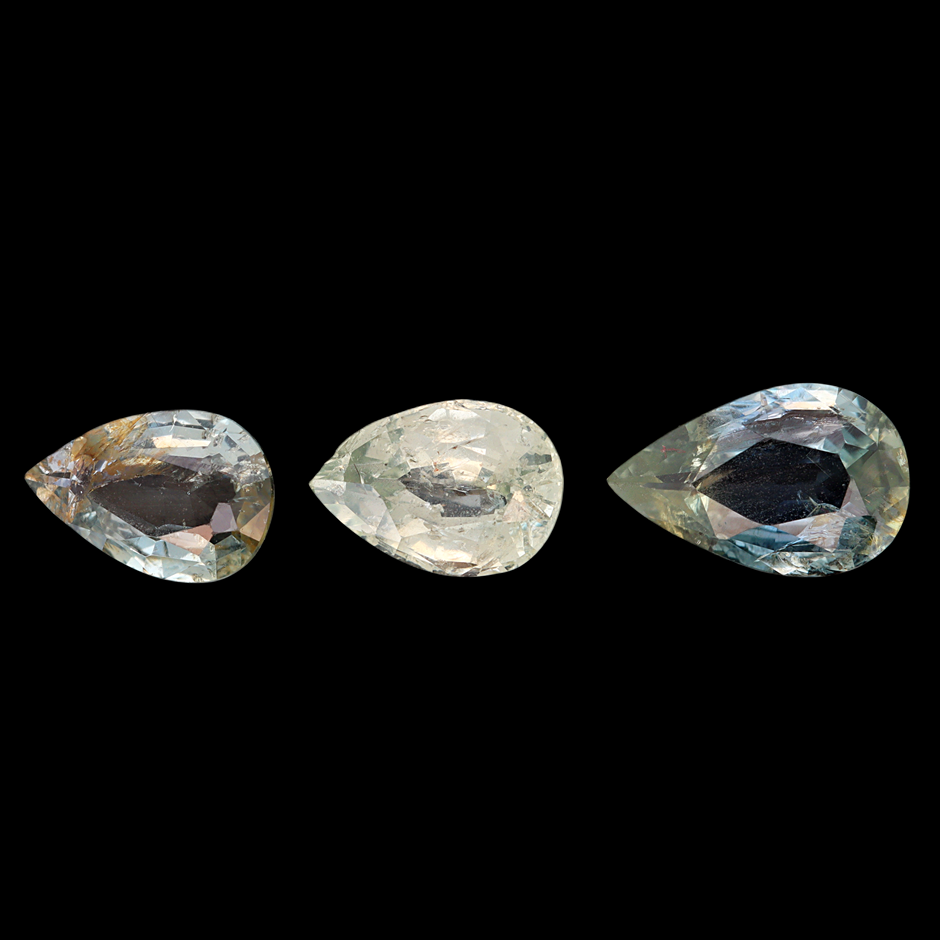 2.18 Carats Pastel Blue & Yellow Sapphire