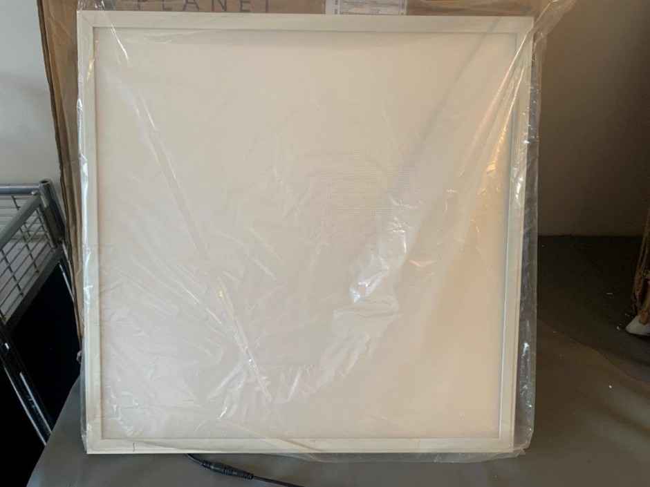 6 x Emerald Planet LED Panel Lights, 24W (Unused)