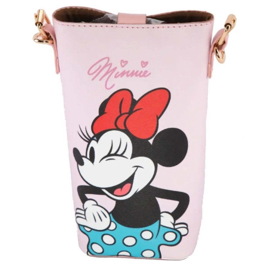 DISNEY Mickey Shoulder Bag/Phone Bag, Pink Buyers Note - Discount Freight