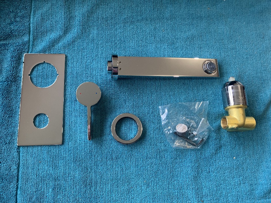 1 x Dorf Enigma Wall Basin/Bath Mixer (Unused)