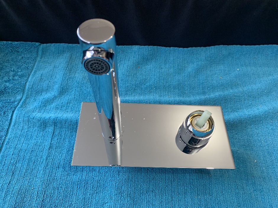 <p>1 x Wall Basin/Bath Mixer (Unused)</p>