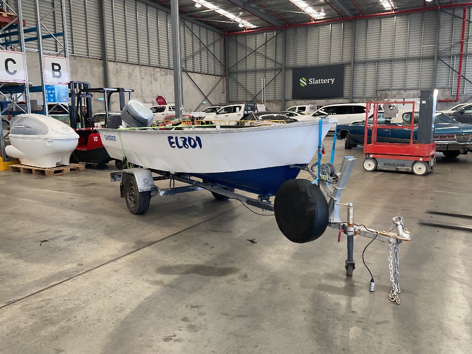 4.5m Aluminium Open Runabout Boat