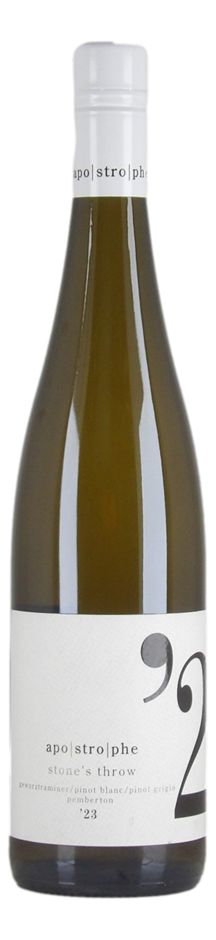 Apostrophe Stones Throw Stones White Blend 2023 (6x 750mL), WA.
