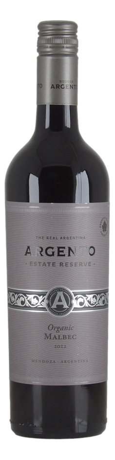 Argento Organic Malbec 2022 (6x 750mL), Argentina.
