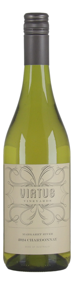Virtus Vineyards Chardonnay 2024 (12x 750mL), WA.