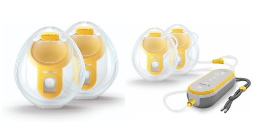 MEDELA 1 x Hands-Free Collection Cups (Set Of 2) & 1 x Double Electric Brea