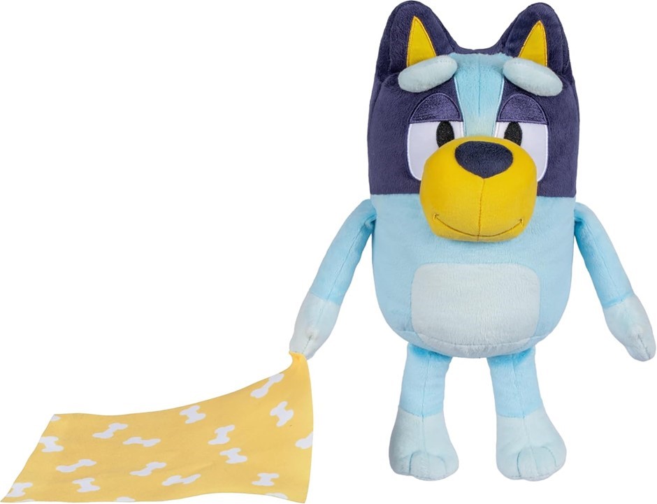 BLUEY Sleepy Time 13 Inch Plush with Blanket