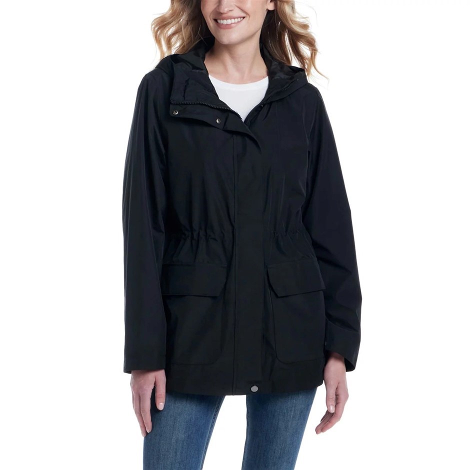 WEATHERPROOF Women's Outer Jacket, Size L, Black. NB: originally part of 3-
