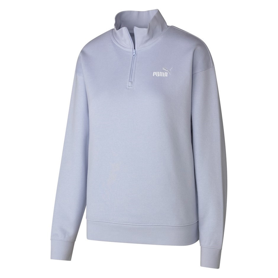 PUMA Women's ESS No.1 Logo Fleece Half-Zip, Size M, Cool Weather (86), 1355