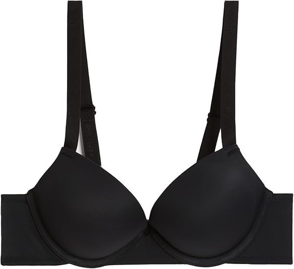 TOMMY HILFIGER Women's Micro Double Push Up Underwire Micro Bra, Size 14 C,