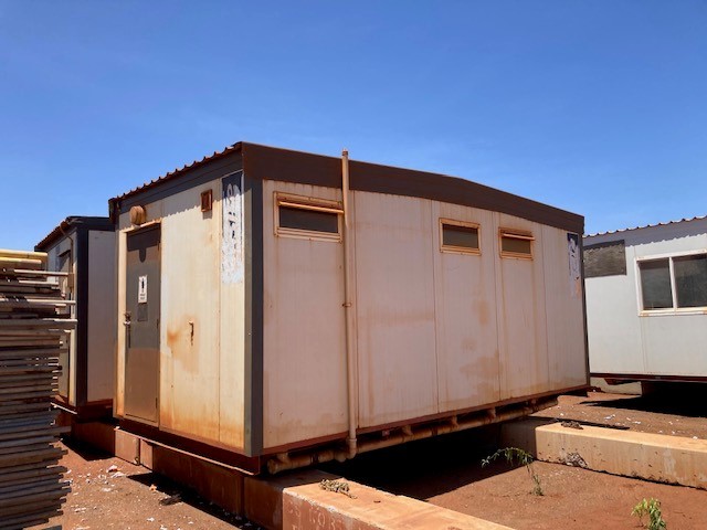 Portable Toilet Block W/ Shower - 6.0m x 3.0m - Cyclone Rated - Karratha