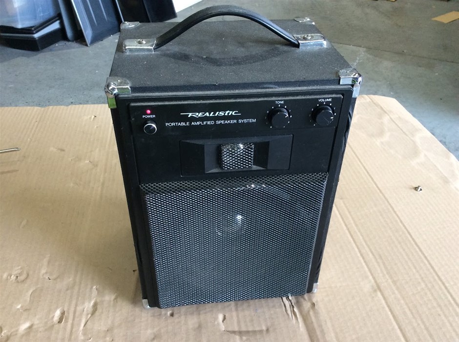 Realistic Portable Amplified Speaker System