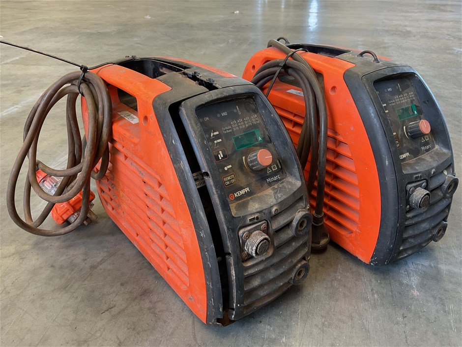 Two Kemppi Welders