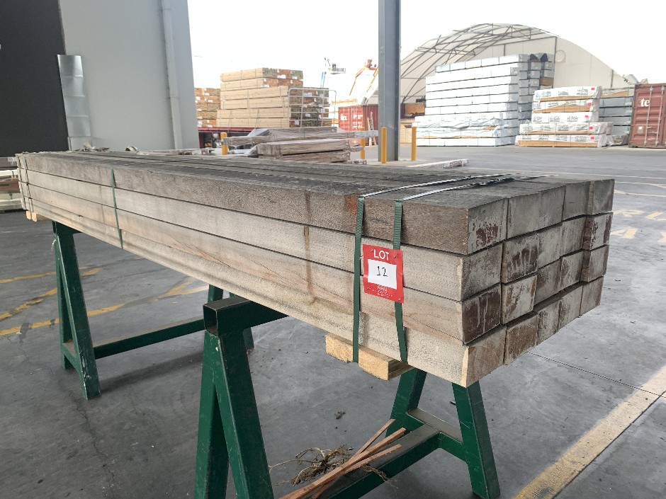 20 x Hardwood Post 125mm x 75mm x 3.0m