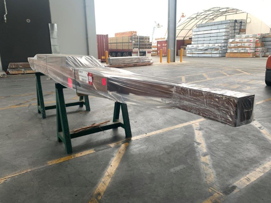 8 x Merbau Laminated Post, 115mm x 115mm, Various Lengths