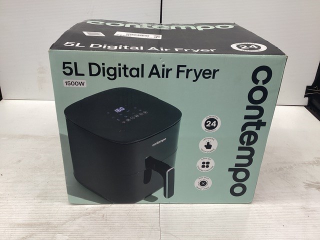 Contempo 1500w 5L Digital Air Fryer