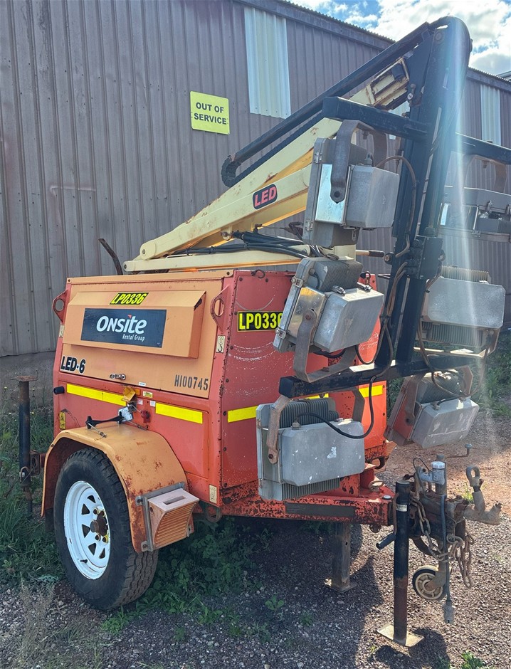 2014 JLG LED-6 Lighting Tower - 2,280w - LED DC - Whyalla
